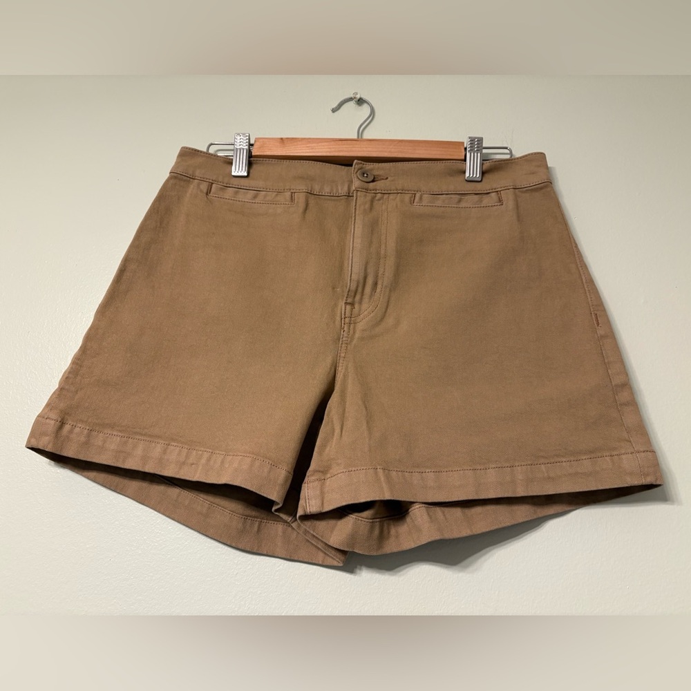 Madewell Women's Brown high rise shorts